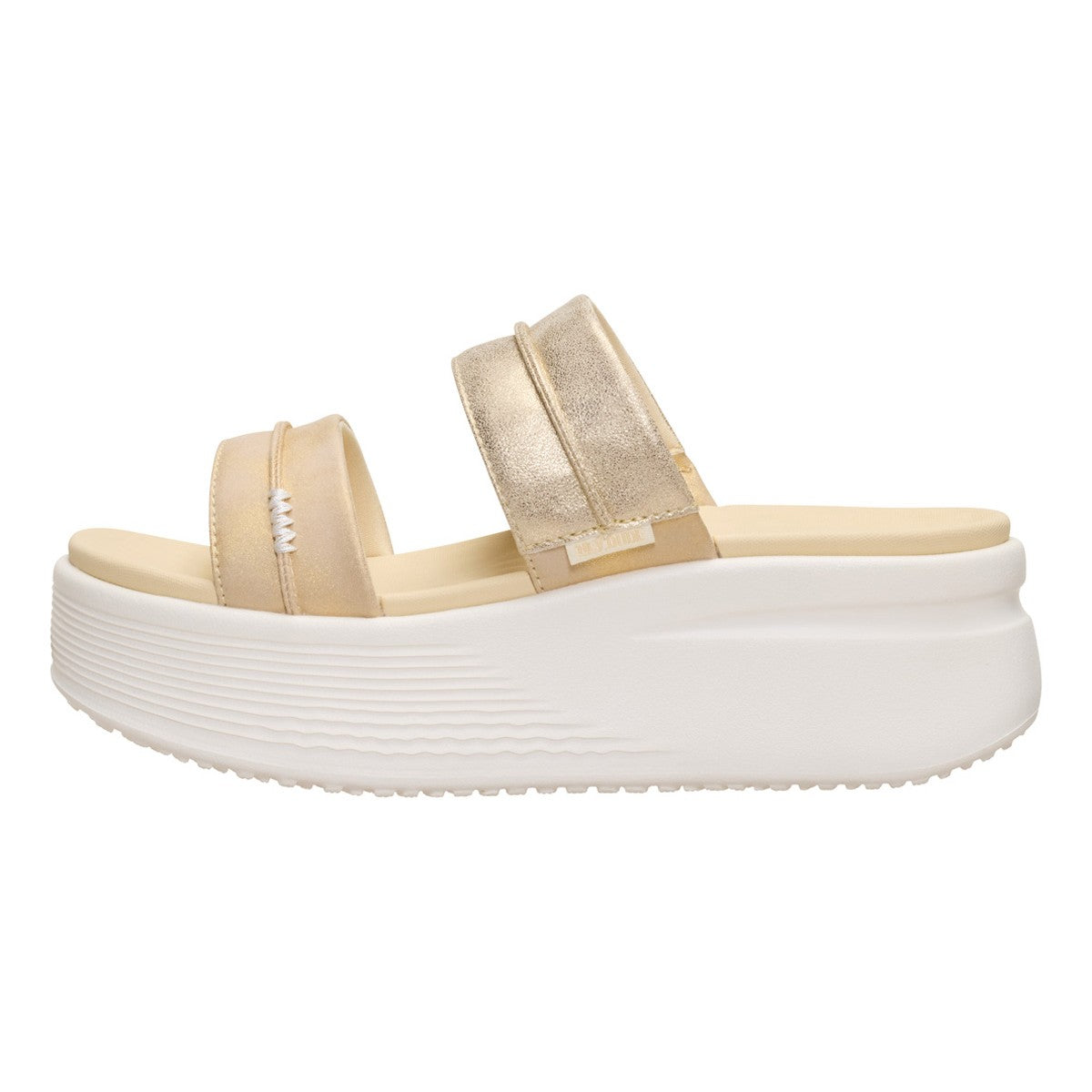 HEY DUDE 45256 AUSTIN SLIDE CLASSIC 113 pelle+beige 9JU