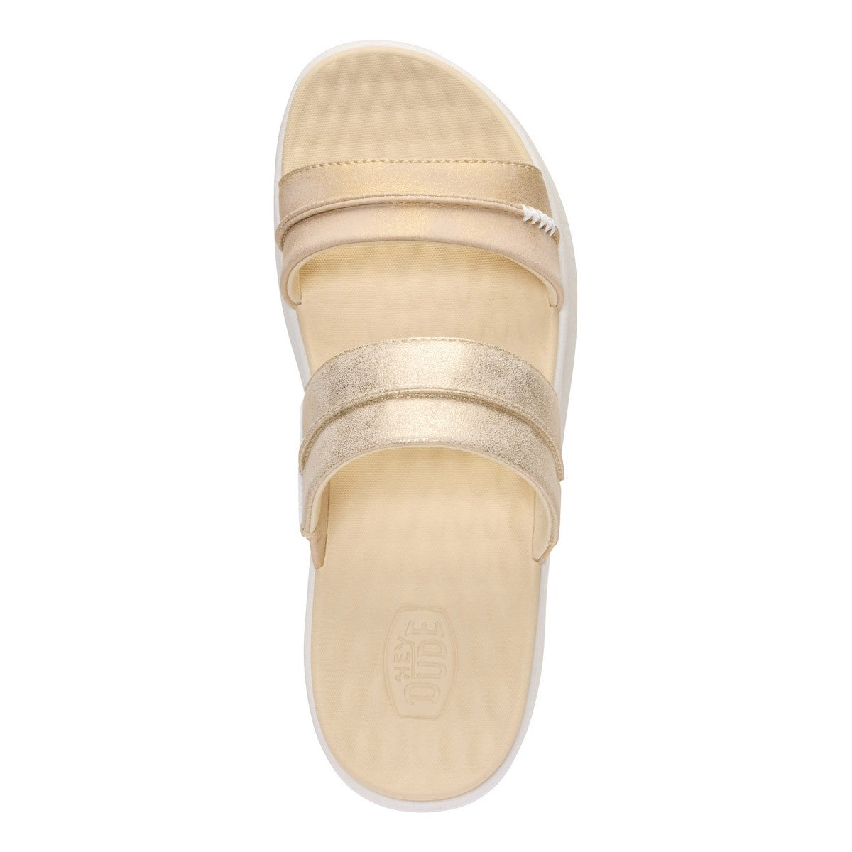 HEY DUDE 45256 AUSTIN SLIDE CLASSIC 113 pelle+beige 9JU