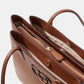GUESS HWBG99 05230 ISOLA 114 pelle+marr COGNAC