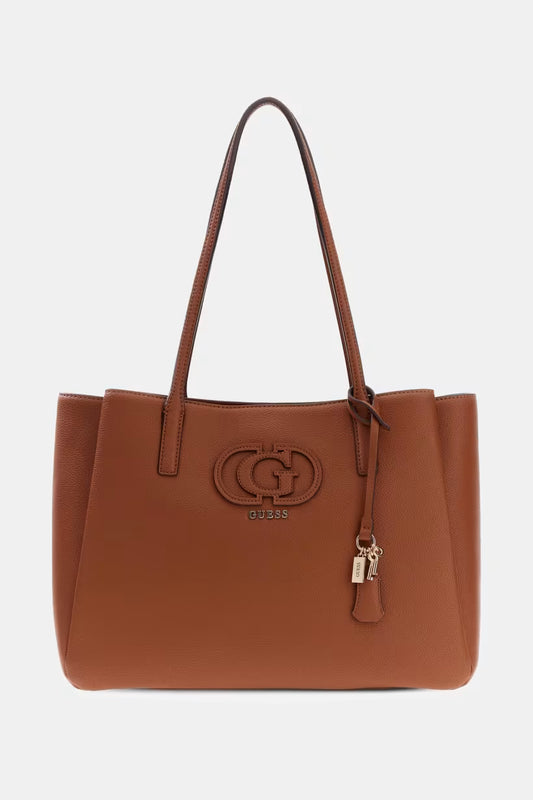 GUESS HWBG99 05230 ISOLA 114 pelle+marr COGNAC