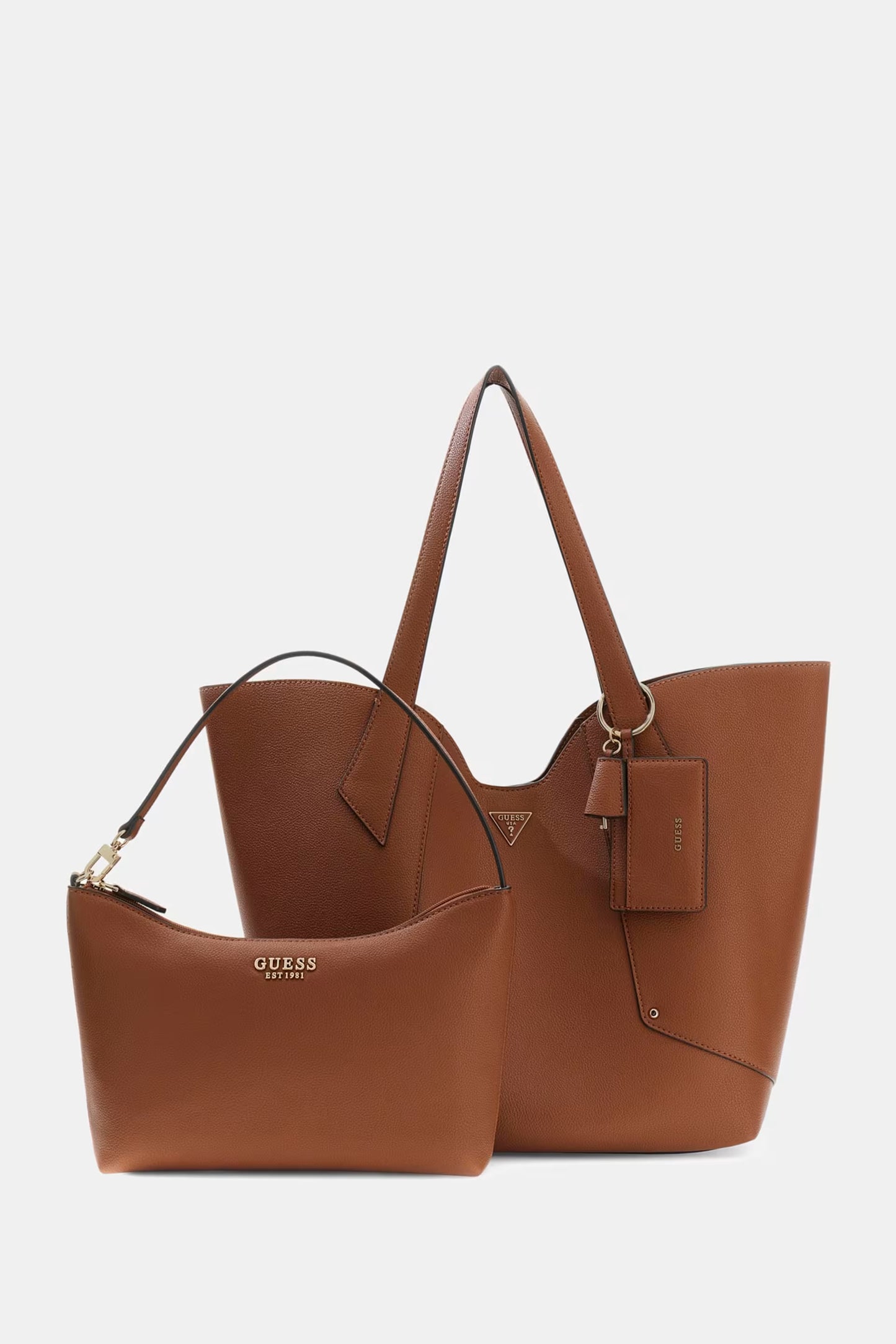 GUESS HWBG99 14240 DARCY 114 pelle+marr COGNAC