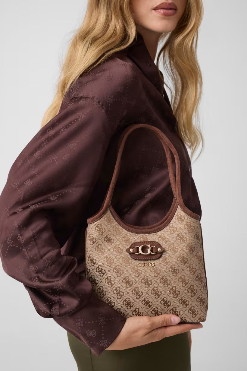 GUESS HWJG23 130750 SAMANTHA 663 stamp+beige LGW