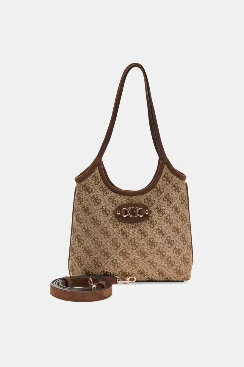 GUESS HWJG23 130750 SAMANTHA 663 stamp+beige LGW