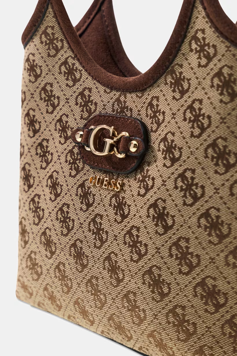 GUESS HWJG23 130750 SAMANTHA 663 stamp+beige LGW