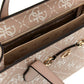 GUESS HWOQ86 54220 IZZY 663 stamp+beige SAND