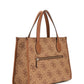 GUESS HWOS86 54220 IZZY 663 stamp+beige LATTE