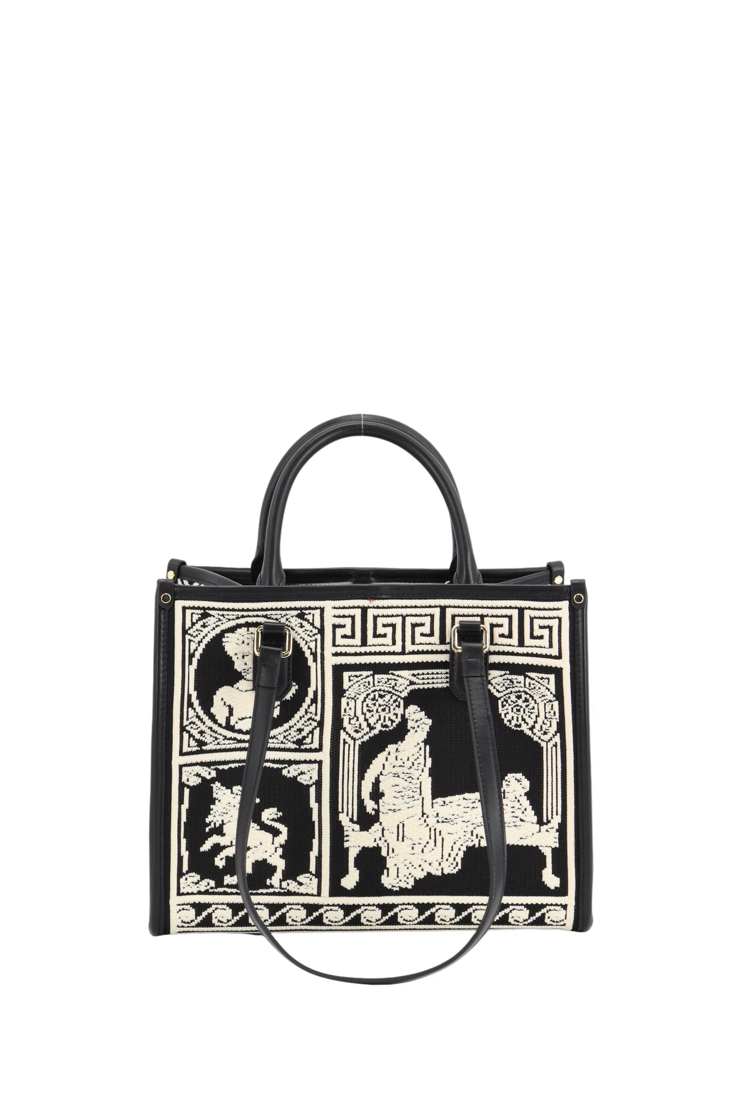 MY BEST BAG S1-MYB-2014 771 tela+nero BLACK WHITE