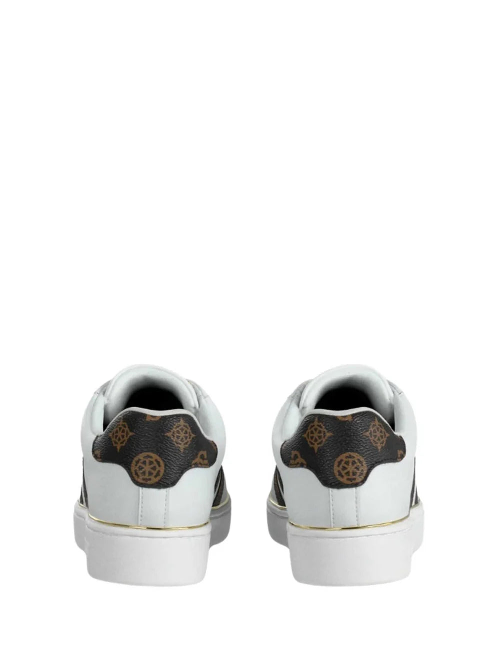 GUESS FLTBRL ELE12 BARLIE 112 pelle+bianco-moro