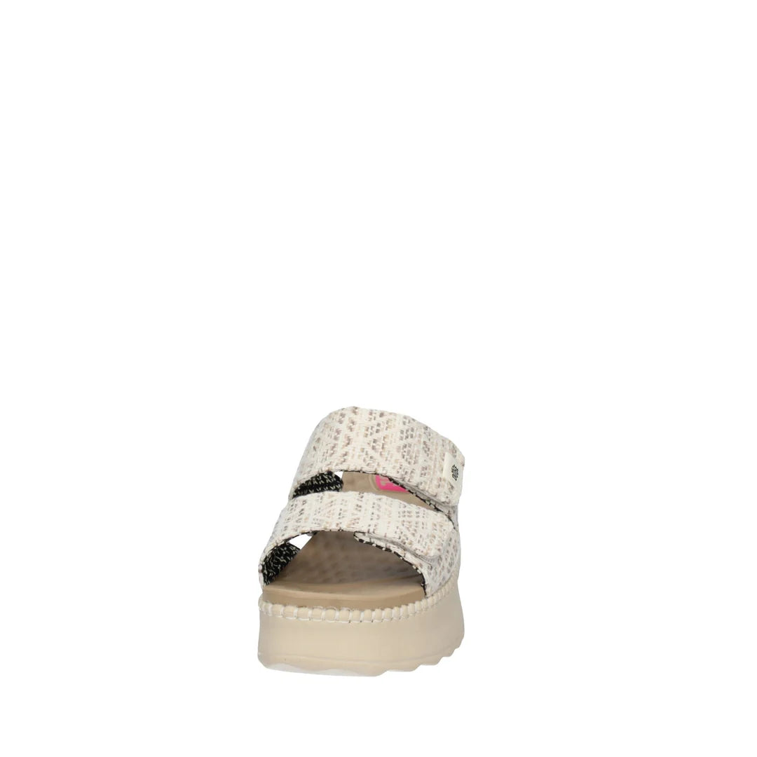 HEY DUDE 43210 DELRAY SLIDE SURF BAJA 773 tela+beige 2UG
