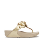 FITFLOP A4N LULU TOE POST - PETALS 118 pelle+platino