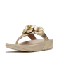 FITFLOP A4N LULU TOE POST - PETALS 118 pelle+platino