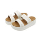 HEY DUDE 45256 AUSTIN SLIDE CLASSIC 112 pelle+bianco 105
