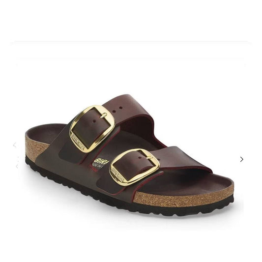 BIRKENSTOCK ARIZONA BIG BUCKLE OILED LEATHER 116 pelle+bordo 1027988