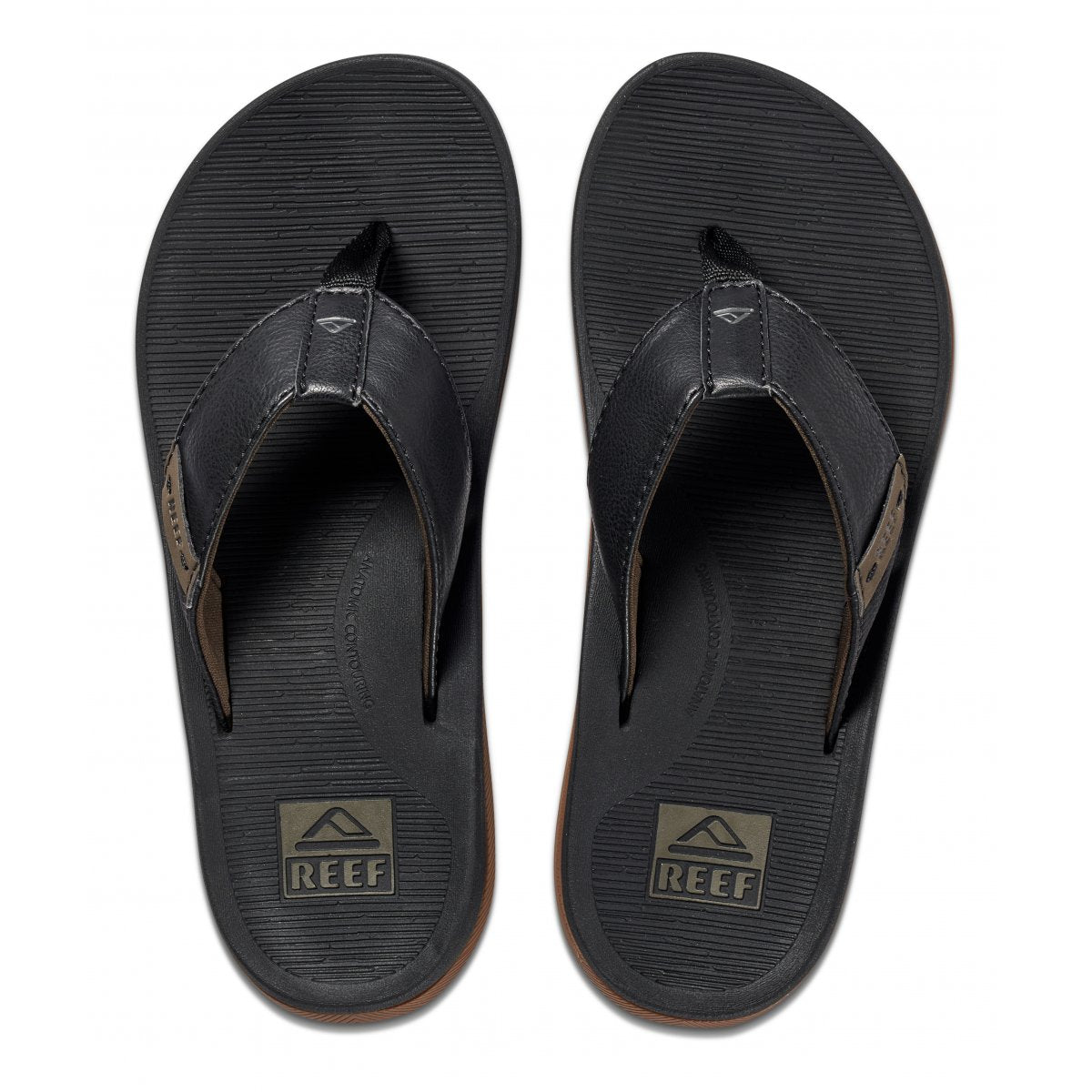 REEF SANTA ANA 111 pelle+nero CI4650