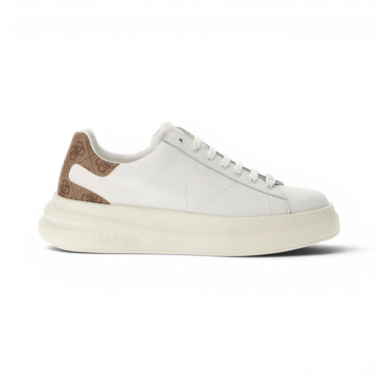 GUESS FMPVIB LEA12 ELBA 112 pelle+bianco-beige