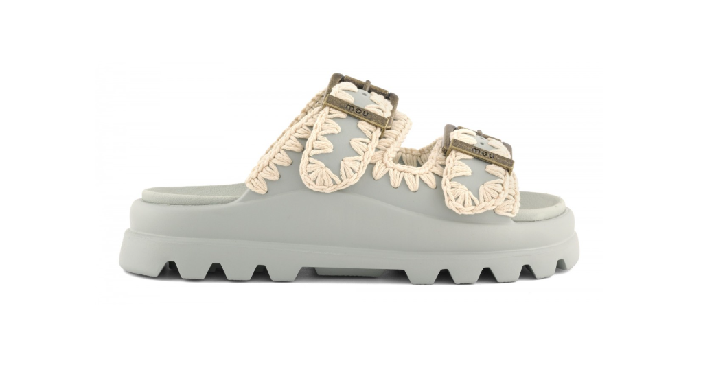 MOU 661001N EVA ONE-PIECE SLIDE TWO-BUCKLE 555 sint+celes TEA