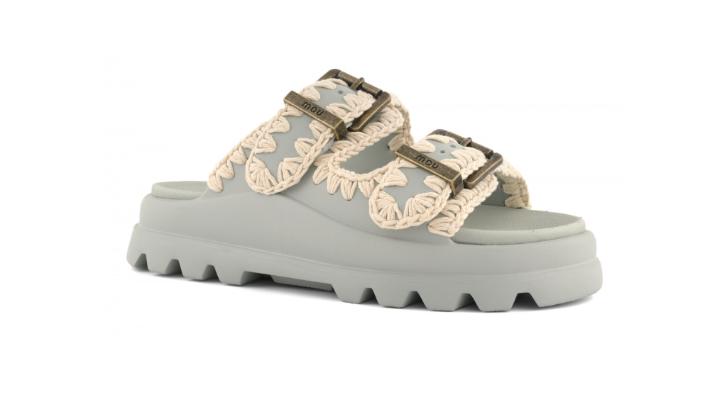 MOU 661001N EVA ONE-PIECE SLIDE TWO-BUCKLE 555 sint+celes TEA