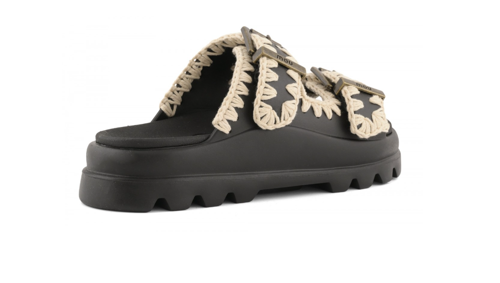 MOU 661001N EVA ONE-PIECE SLIDE TWO-BUCKLE 551 sint+nero BKWH
