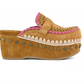 MOU 611004A CLOG LEATHER OVERSTITCHING 334 scam+marr COG