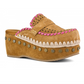 MOU 611004A CLOG LEATHER OVERSTITCHING 334 scam+marr COG
