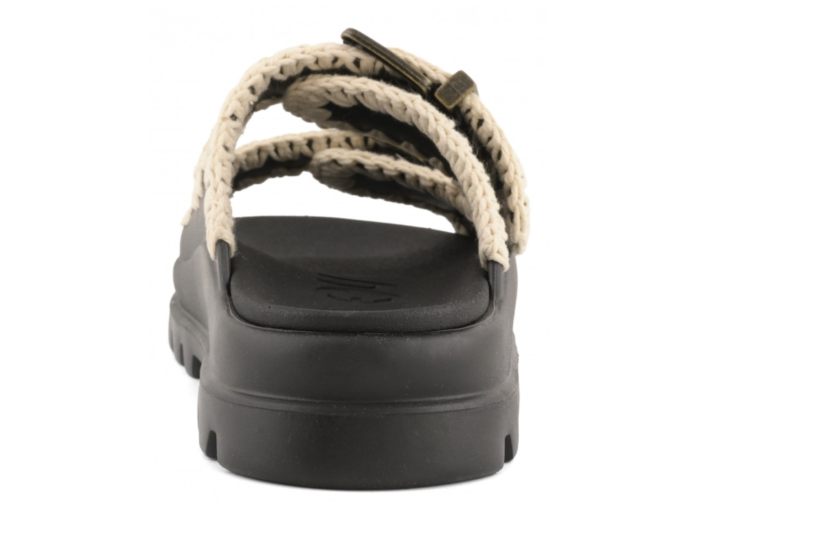 MOU 661001N EVA ONE-PIECE SLIDE TWO-BUCKLE 551 sint+nero BKWH
