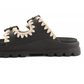 MOU 661001N EVA ONE-PIECE SLIDE TWO-BUCKLE 551 sint+nero BKWH