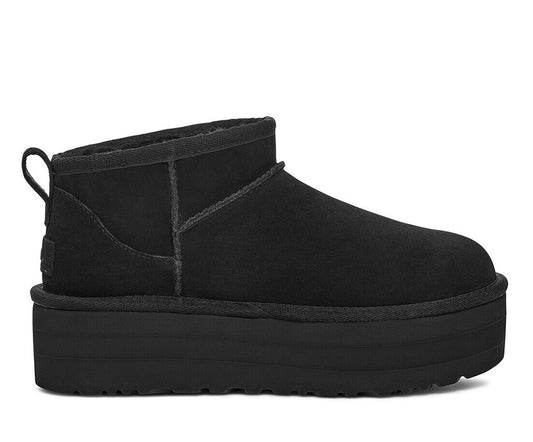 UGG 1135092W CLASSIC ULTRA MINI PLATFORM 331 scam+nero BLACK