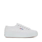 SUPERGA S21384W 2740-PLATFORM 772 tela+bianco 901