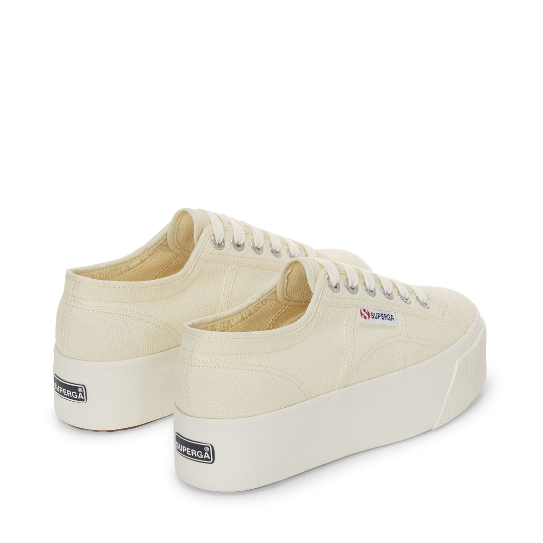 SUPERGA S9111LW 2790-PLATFORM 773 tela+beige ARR