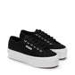 SUPERGA S9111LW 2790-PLATFORM 771 tela+nero F83