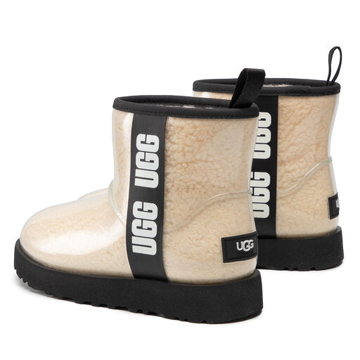 UGG 1113190W CLASSIC CLEAR MINI NATURAL BLACK