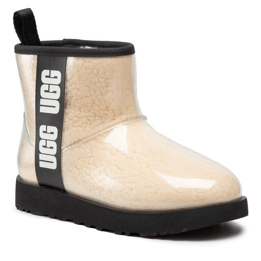 UGG 1113190W CLASSIC CLEAR MINI NATURAL BLACK