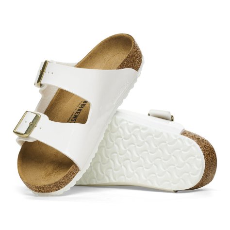 BIRKENSTOCK ARIZONA KIDS BIRKO FLOR - BIRKIBUC 442 vern+bianco 1027150