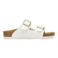 BIRKENSTOCK ARIZONA KIDS BIRKO FLOR - BIRKIBUC 442 vern+bianco 1027150