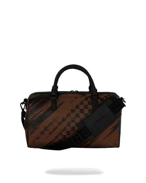 SPRAYGROUND 910D8966NSZ SMEARED GRUNGE MINI DUFFLE 667 stamp+multi-marr