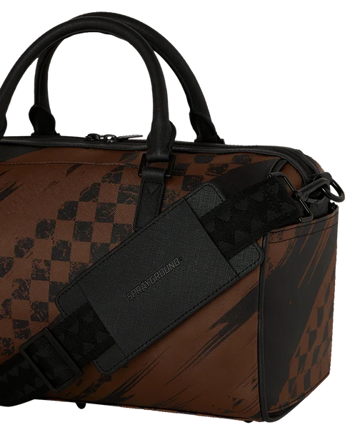 SPRAYGROUND 910D8966NSZ SMEARED GRUNGE MINI DUFFLE 667 stamp+multi-marr