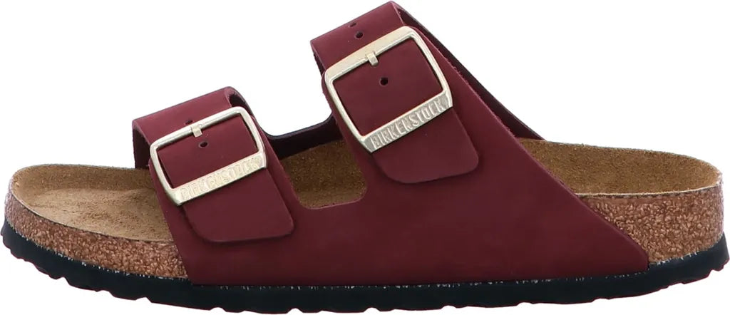BIRKENSTOCK ARIZONA SFB NUBUCK LEATHER 226 nabuk+bordo 1028719