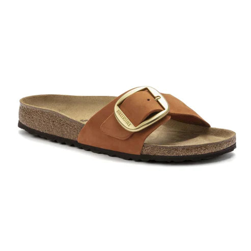 BIRKENSTOCK MADRID BIG BUCKLE NUBUCK LEATHER 224 nabuk+cuoio 1022709