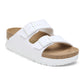 BIRKEN ARIZONA PLATFORM VEGAN BIRKO FLOR 112 pelle+bianco 1027416