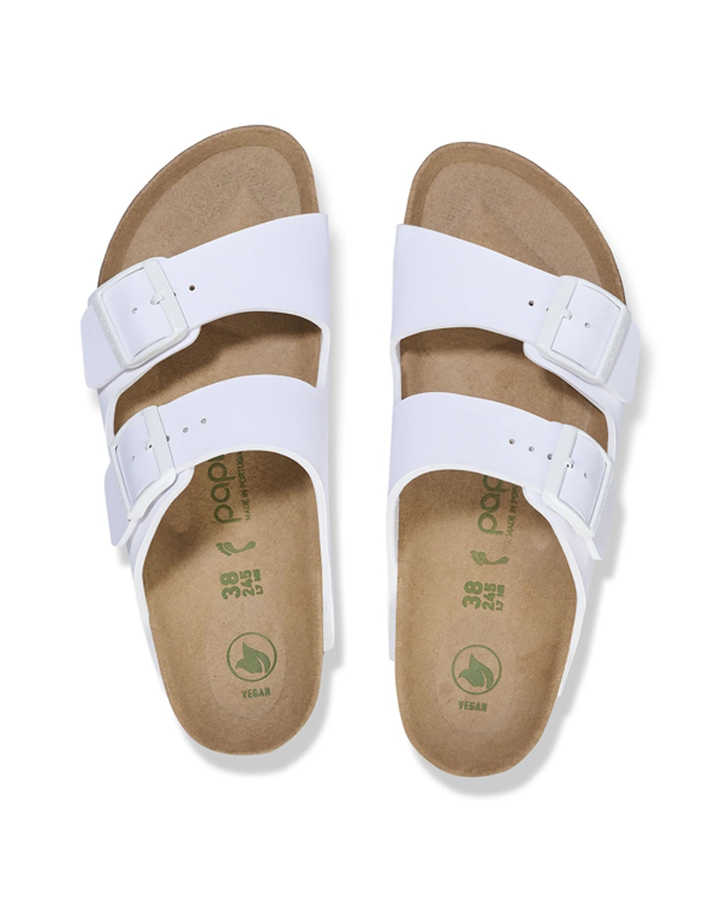 BIRKEN ARIZONA PLATFORM VEGAN BIRKO FLOR 112 pelle+bianco 1027416