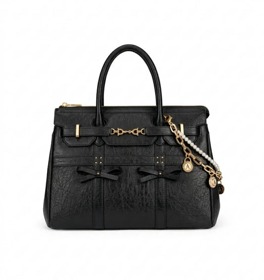 L ATELIER DU SAC MARYLOU TOTE 111 pelle+nero 19140