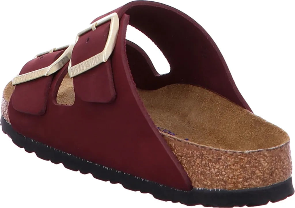 BIRKENSTOCK ARIZONA SFB NUBUCK LEATHER 226 nabuk+bordo 1028719
