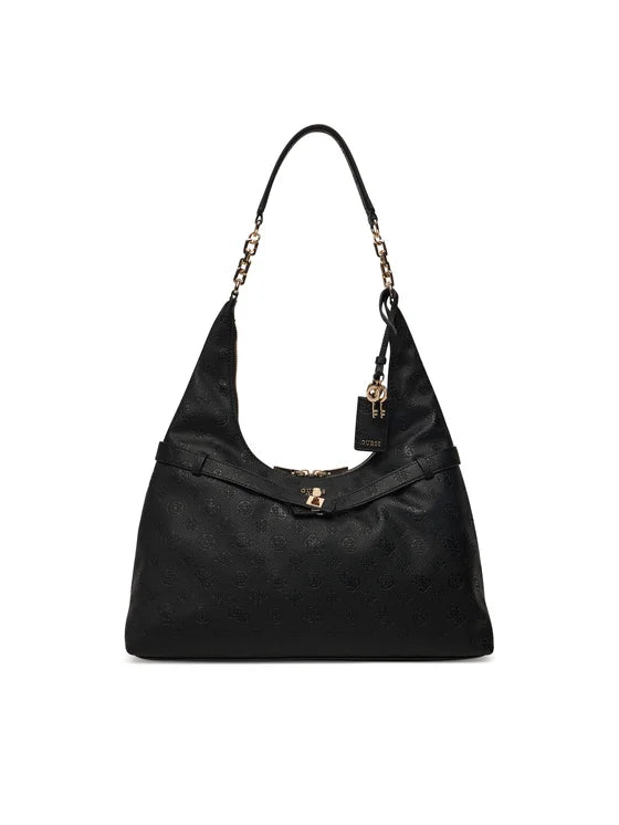 GUESS HWPD97 46010 ELLA LOGO 661 stamp+nero BLO