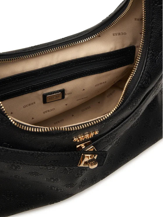 GUESS HWPD97 46010 ELLA LOGO 661 stamp+nero BLO