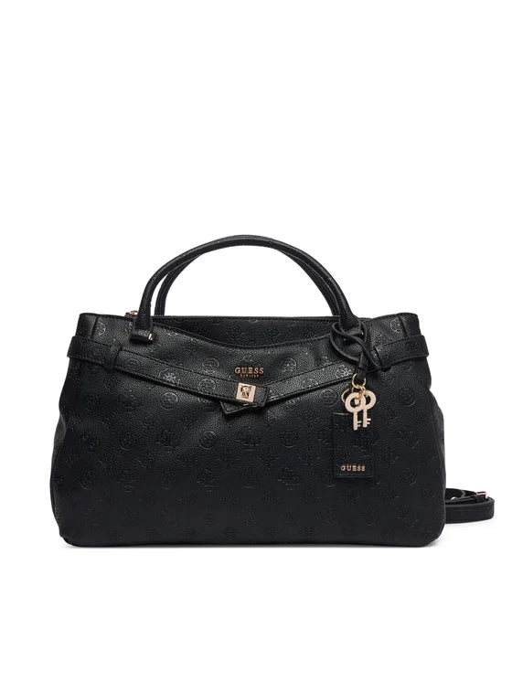 GUESS HWPD97 46060 ELLA LOGO 661 stamp+nero BLO