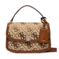 GUESS HWJG97 55210 AUDREY LOGO 663 stamp+beige LATTE