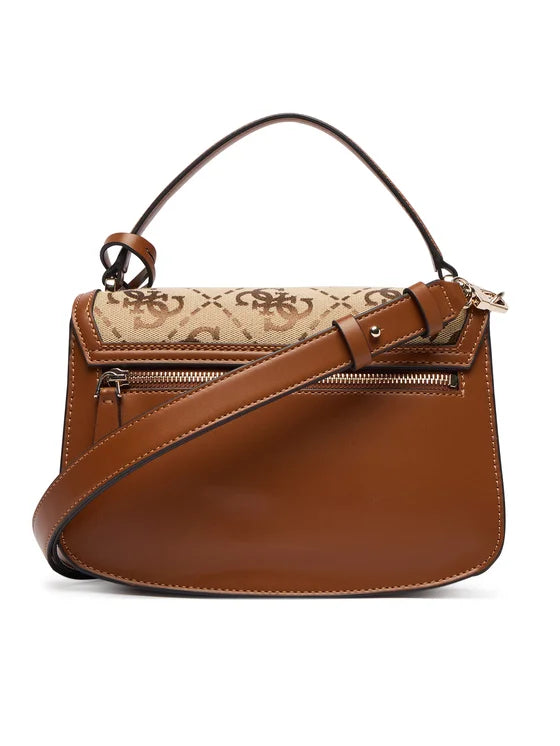 GUESS HWJG97 55210 AUDREY LOGO 663 stamp+beige LATTE