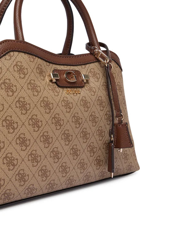 GUESS HWSG97 49060 LINDSEY 663 stamp+beige LATTE