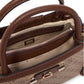 GUESS HWSG97 49060 LINDSEY 663 stamp+beige LATTE