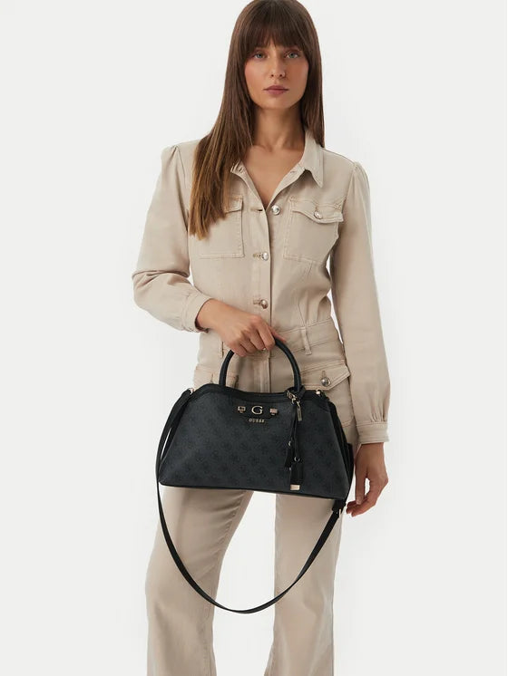 GUESS HWSG97 49060 LINDSEY 668 stamp+grigio COAL